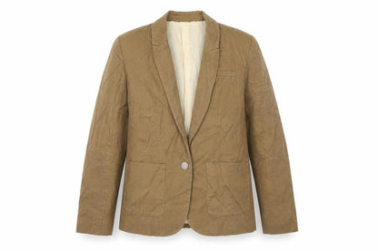 Womens UK Size 10 River Island Regular Beige Blazer