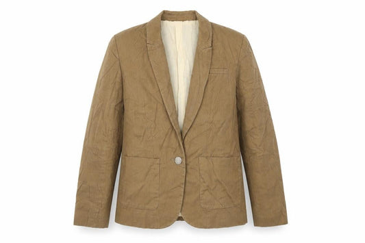 Womens UK Size 10 River Island Regular Beige Blazer