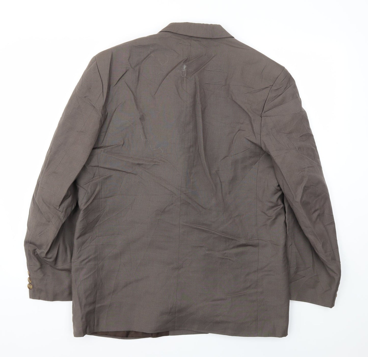 HAND GRADE Mens Brown   Jacket Blazer Size 44