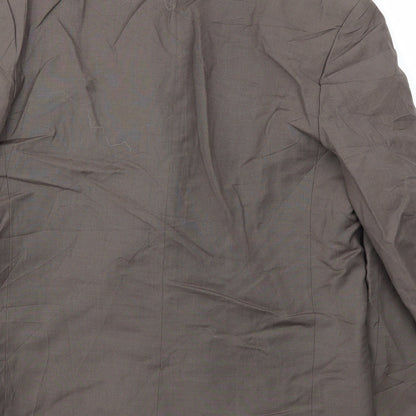 HAND GRADE Mens Brown   Jacket Blazer Size 44