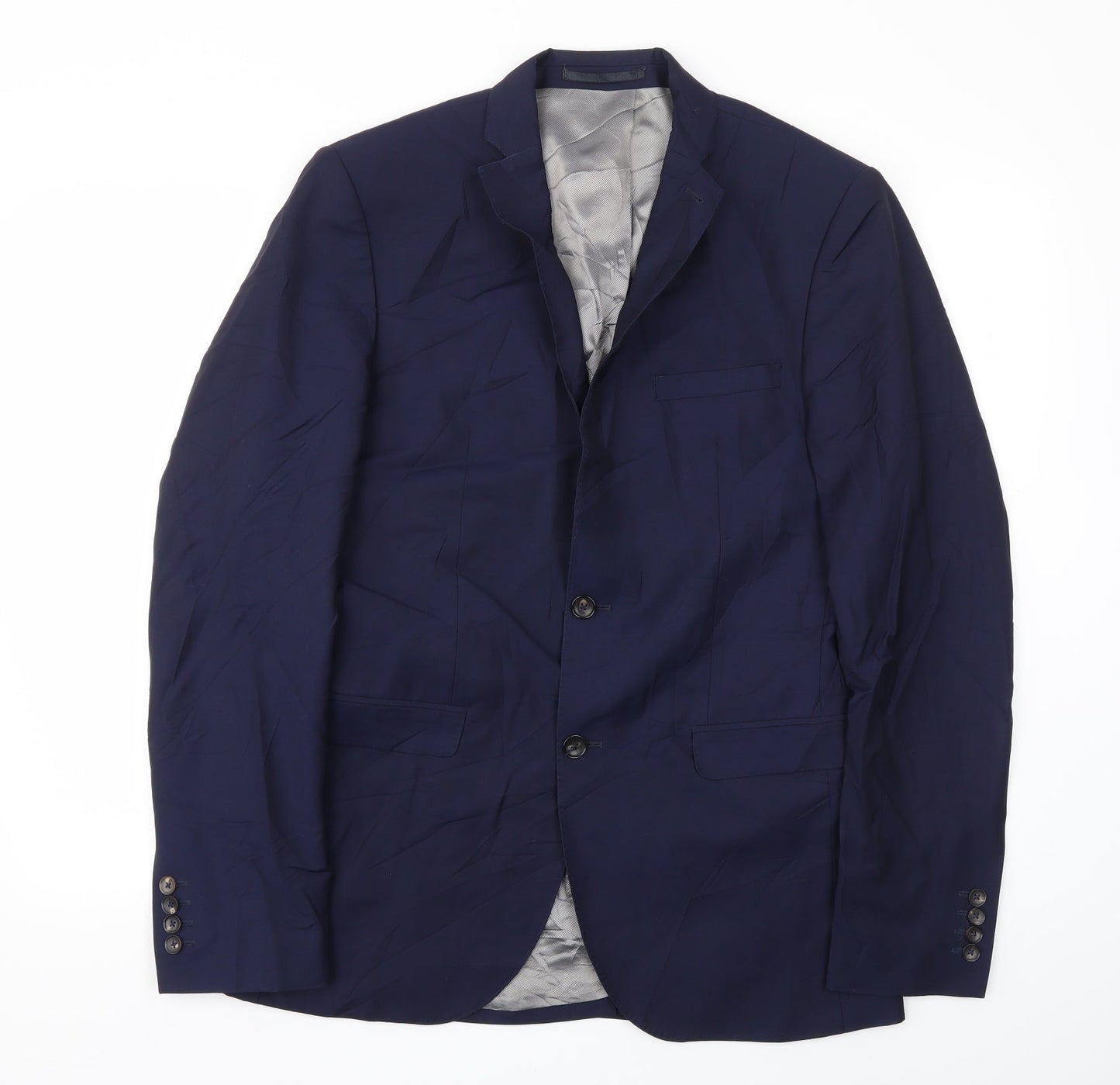 Mens UK Size 40 NEXT Regular Blue Suit Jacket