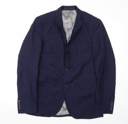 Mens UK Size 40 NEXT Regular Blue Suit Jacket