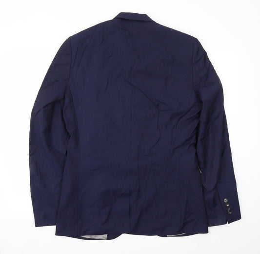 Mens UK Size 40 NEXT Regular Blue Suit Jacket