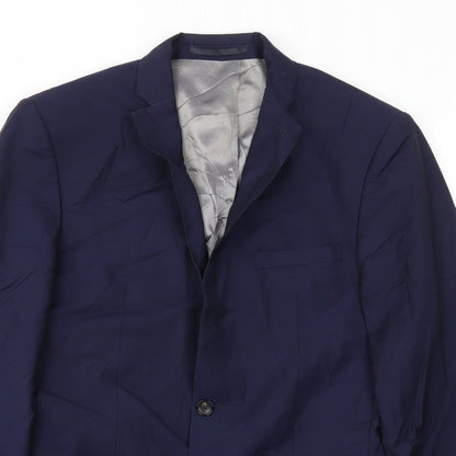 Mens UK Size 40 NEXT Regular Blue Suit Jacket