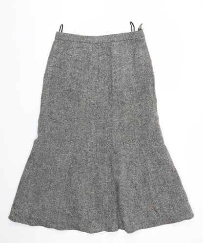Orvis Womens Grey   Flare Skirt Size 8
