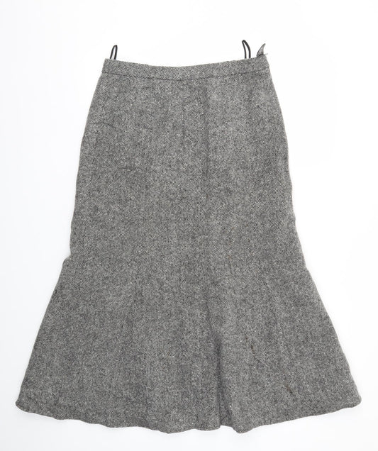 Orvis Womens Grey   Flare Skirt Size 8
