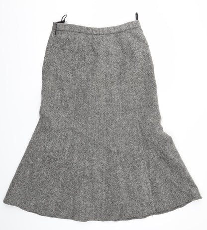 Orvis Womens Grey   Flare Skirt Size 8