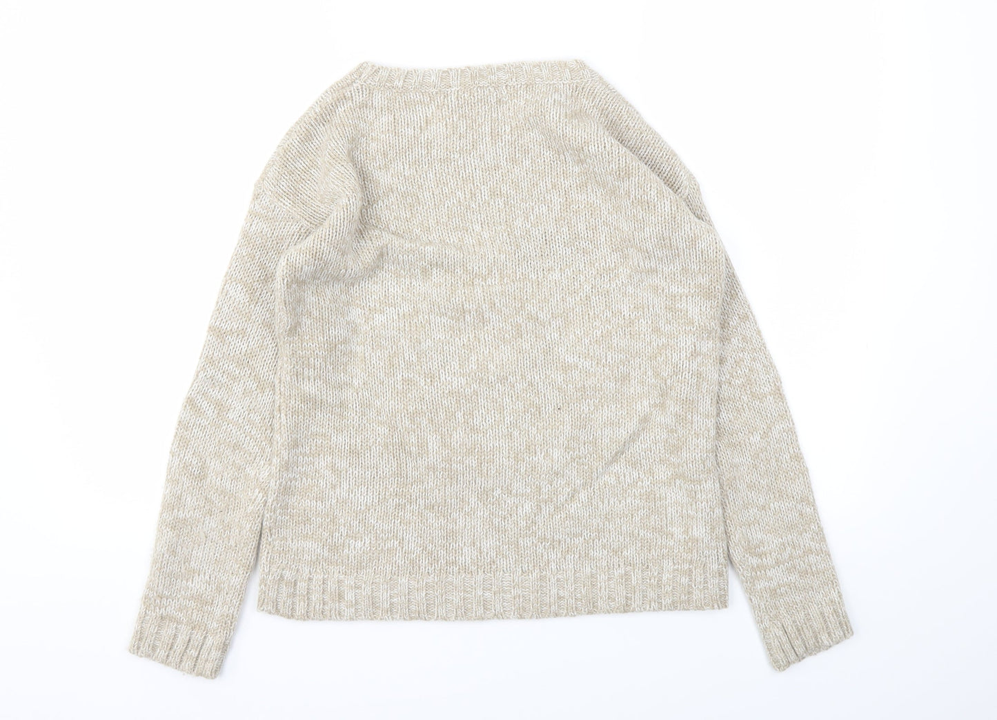 Primark Womens Brown Animal Print  Pullover Jumper Size 8