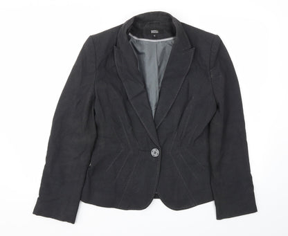 M&S Womens Grey   Jacket Blazer Size 12