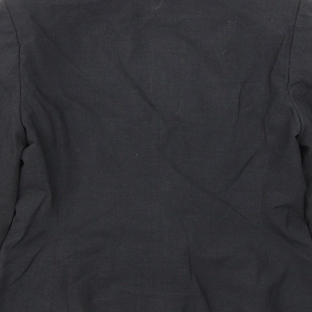 M&S Womens Grey   Jacket Blazer Size 12