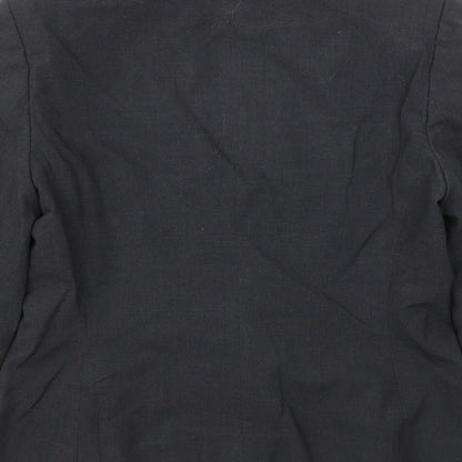 M&S Womens Grey   Jacket Blazer Size 12