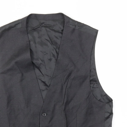Mens UK Size 40 Preworn Regular Grey Suit Jacket
