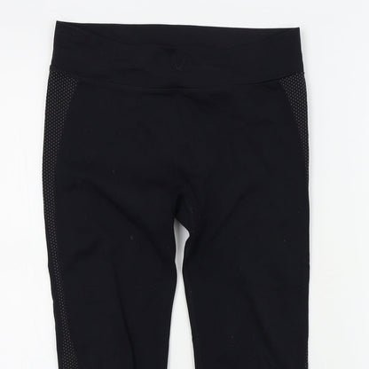 TU Womens Black   Track Pants Leggings Size M L18 in