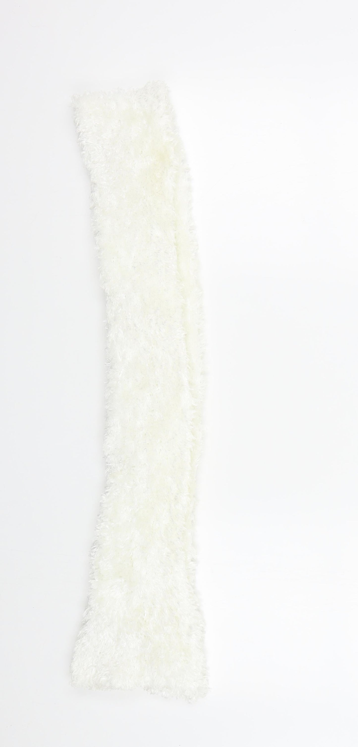 Preworn Girls White Colourblock  Scarf Scarves & Wraps One Size