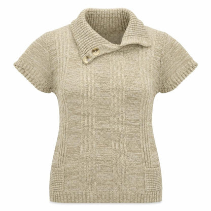 Quiz Womens Beige   Pullover Jumper Size S