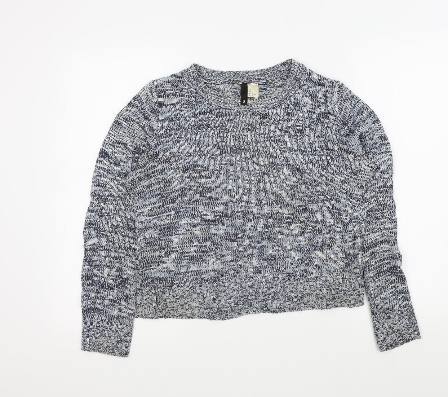 Womens UK Size S H&M Blue Pullover Jumper