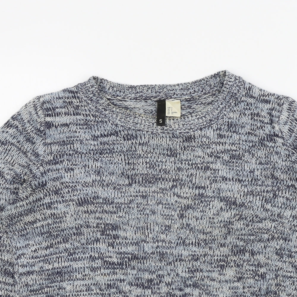 Womens UK Size S H&M Blue Pullover Jumper
