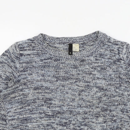 Womens UK Size S H&M Blue Pullover Jumper