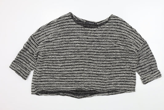 Primark Womens Black   Pullover Jumper Size M