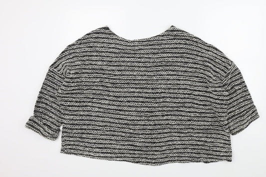 Primark Womens Black   Pullover Jumper Size M