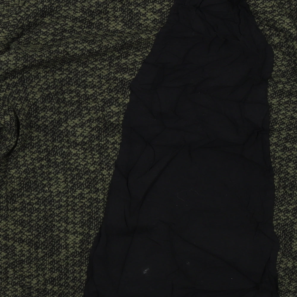 Womens UK Size 14 M&S Green Pullover Jumper