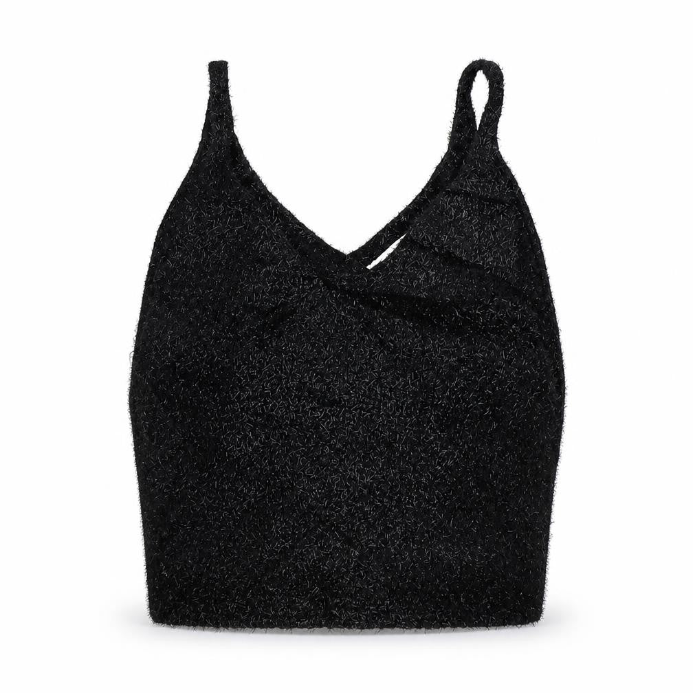 Womens UK Size 8 Topshop Black Basic T-Shirt