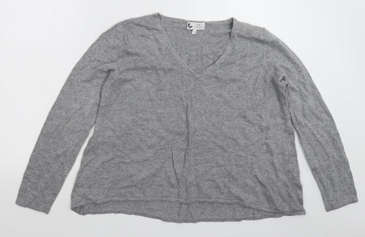 Womens UK Size 14 NEXT Grey Pullover Jumper