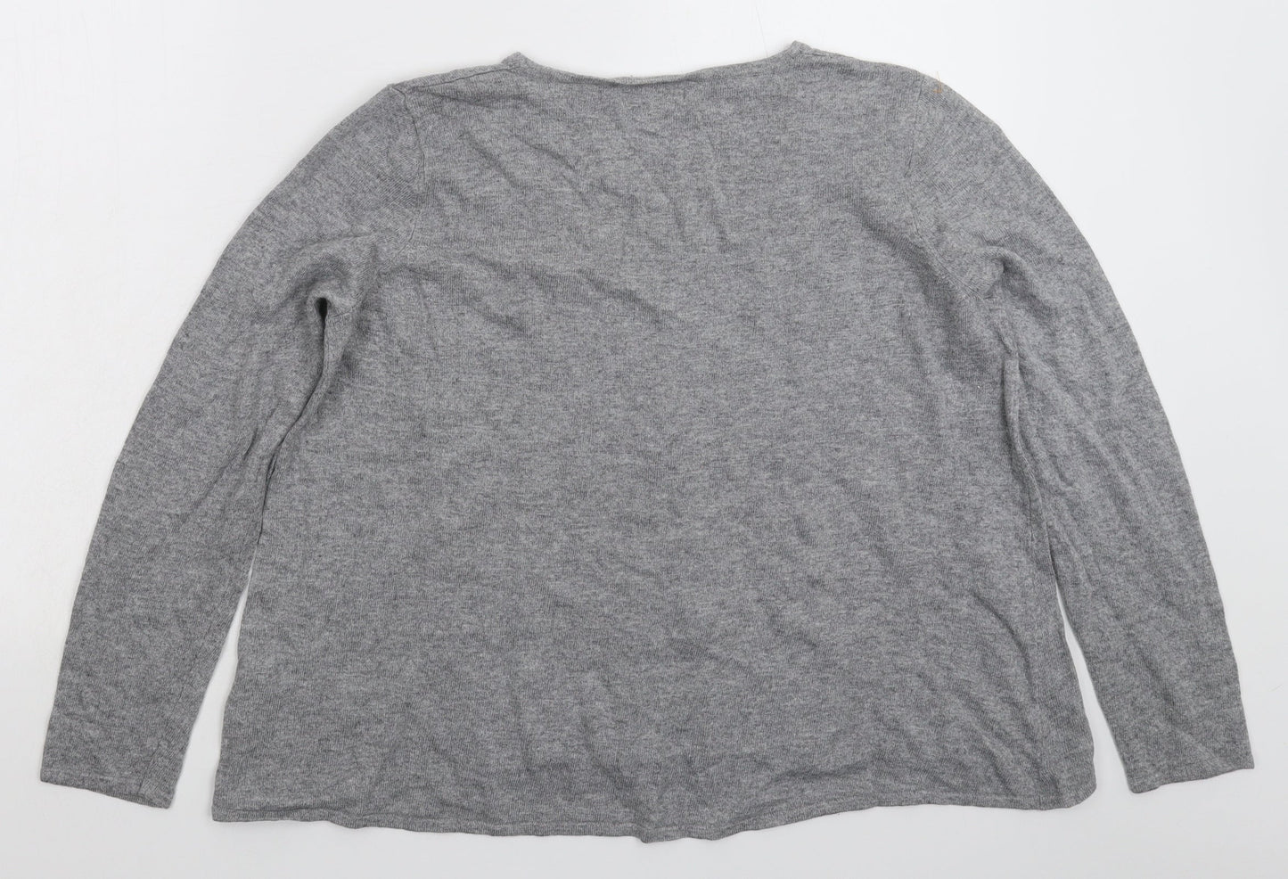 Womens UK Size 14 NEXT Grey Pullover Jumper