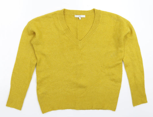 Womens UK Size XS NEXT Yellow Pullover Jumper
