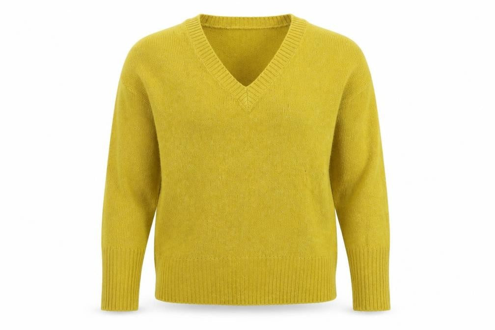 Womens UK Size XS NEXT Yellow Pullover Jumper