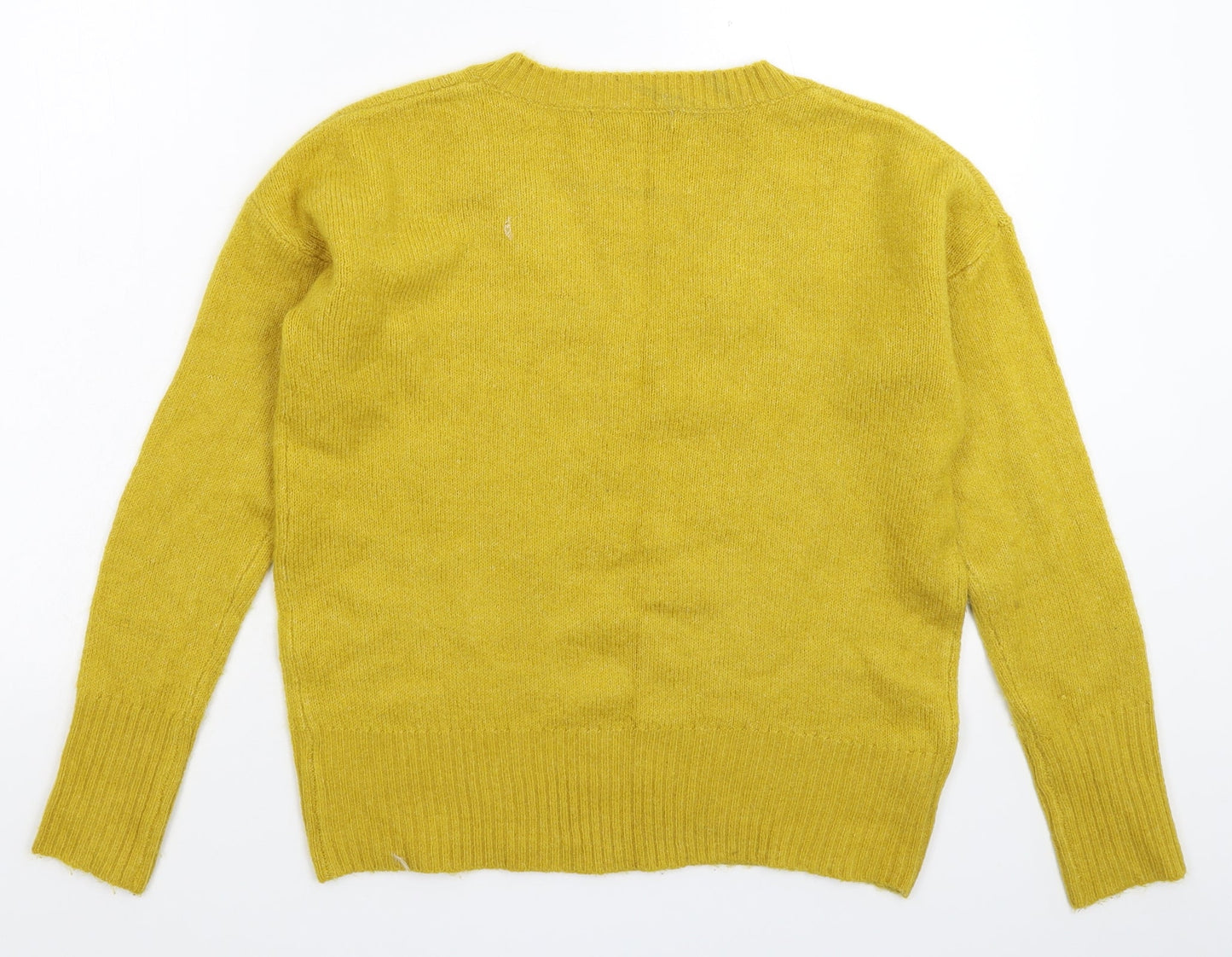 Womens UK Size XS NEXT Yellow Pullover Jumper