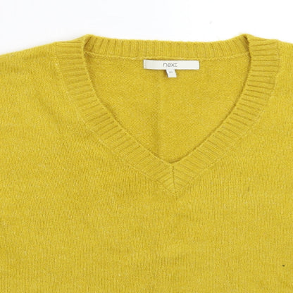 Womens UK Size XS NEXT Yellow Pullover Jumper