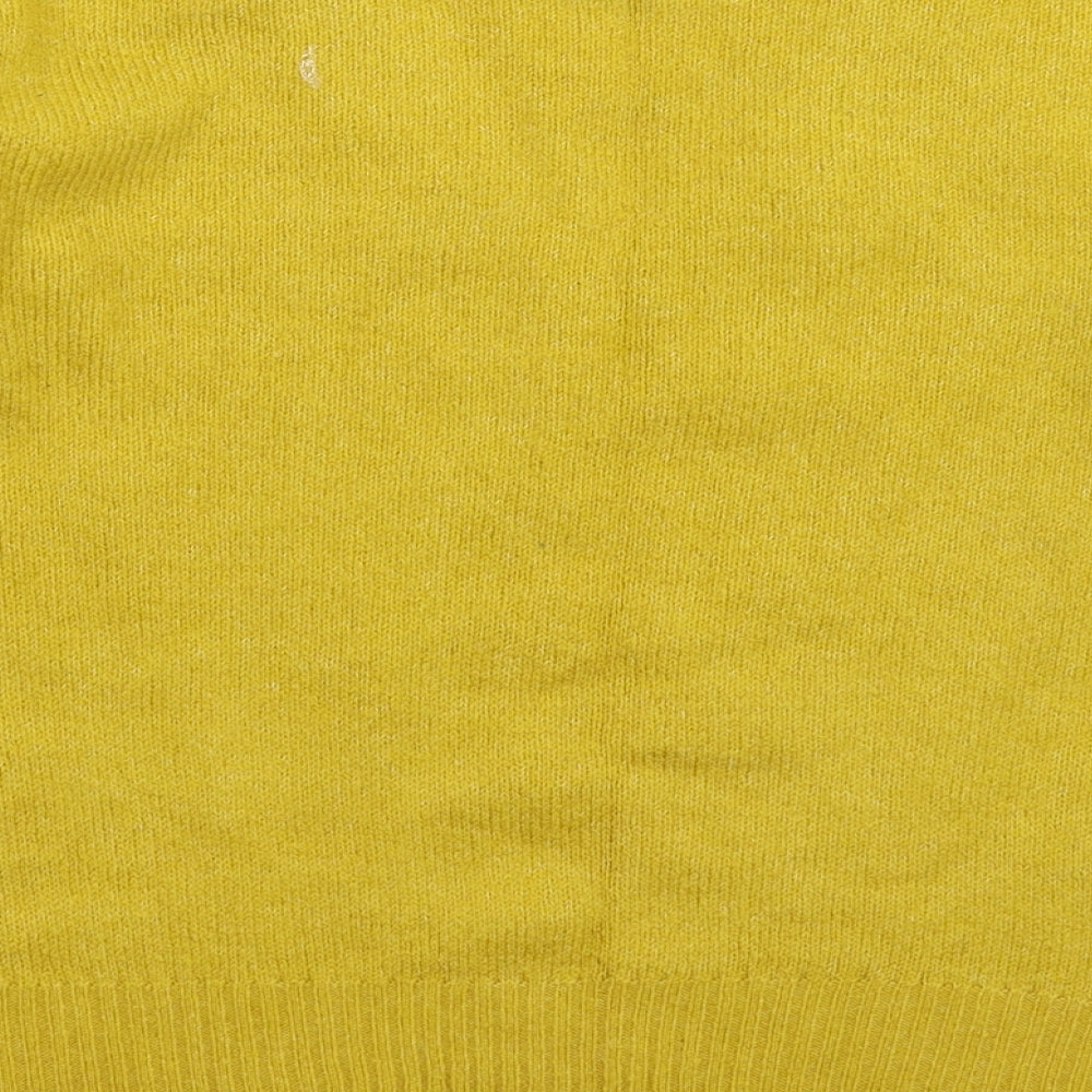 Womens UK Size XS NEXT Yellow Pullover Jumper