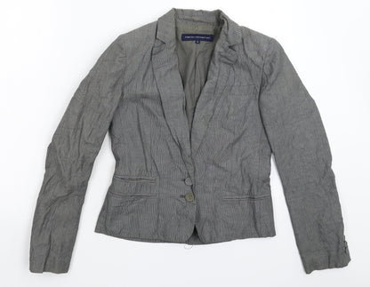 French Connection Womens Grey   Jacket Blazer Size 6