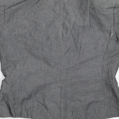 French Connection Womens Grey   Jacket Blazer Size 6
