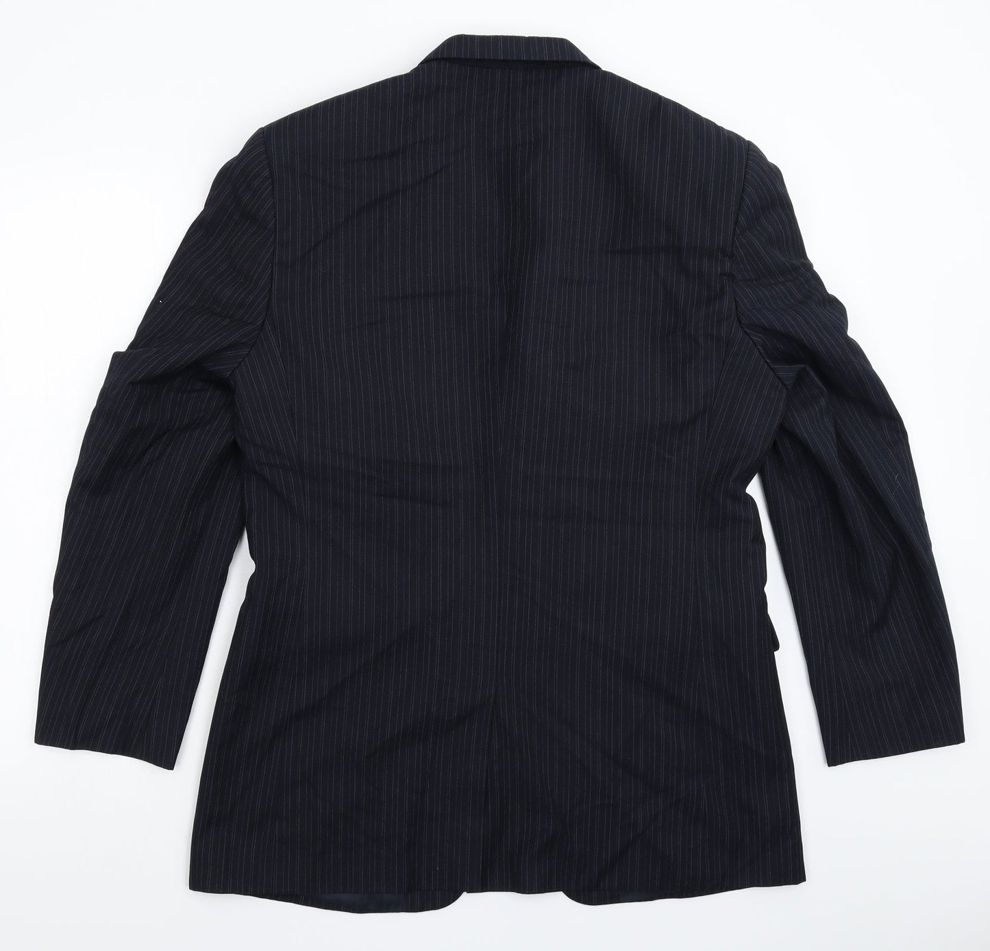 Mens UK Size 40 Burton Regular Blue Suit Jacket
