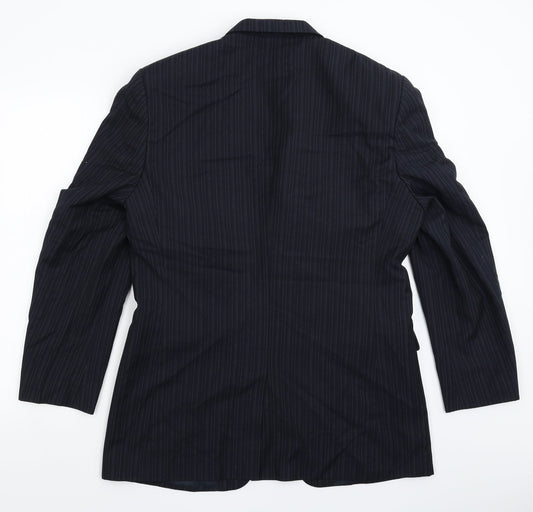 Mens UK Size 40 Burton Regular Blue Suit Jacket