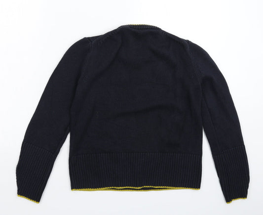 Marks and Spencer Womens Blue  Knit Pullover Jumper Size S
