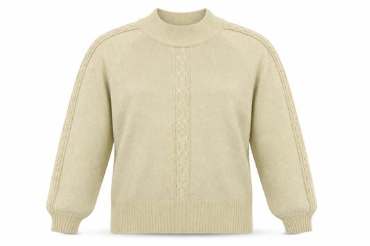 Bonmarché Womens Gold Knit Pullover Jumper Size XL
