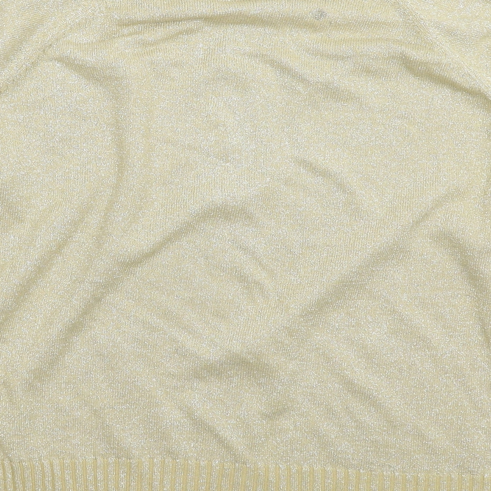 Womens UK Size XL Bonmarché Gold Pullover Jumper