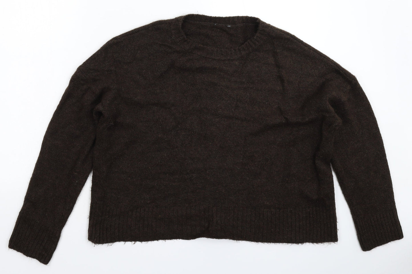 Womens UK Size M M&Co Grey Pullover Jumper