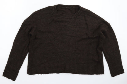 Womens UK Size M M&Co Grey Pullover Jumper