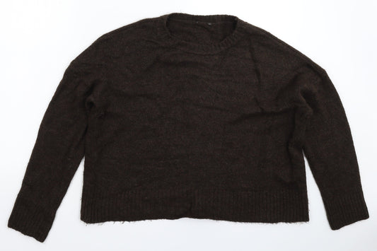 Womens UK Size M M&Co Grey Pullover Jumper