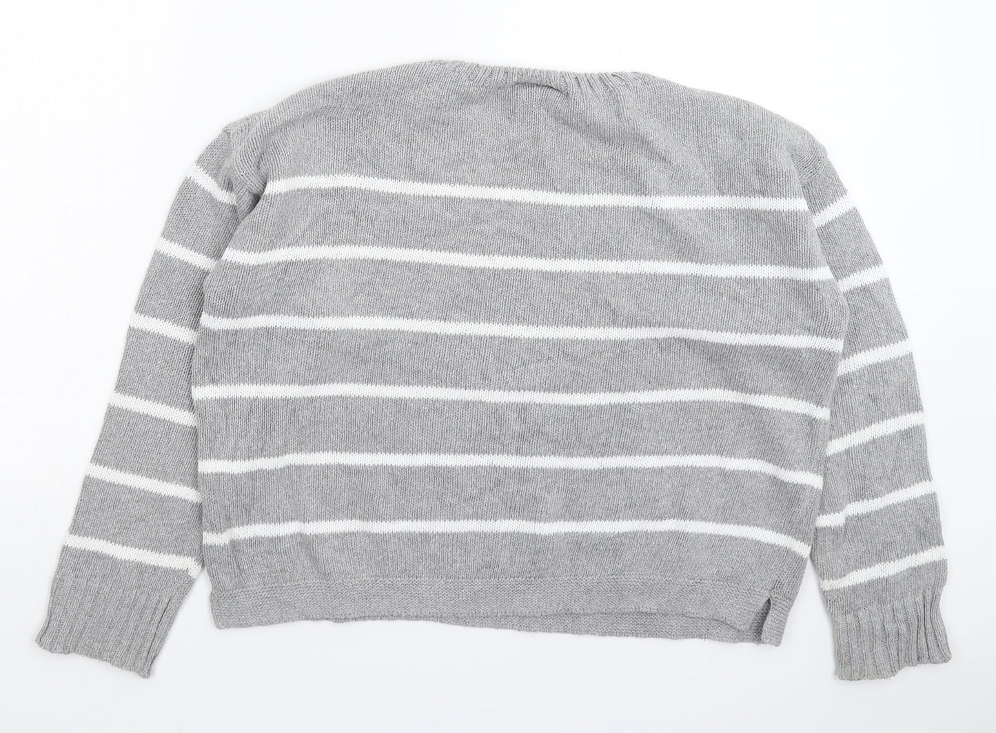 Womens UK Size M Sweater Shop Grey Pullover Jumper