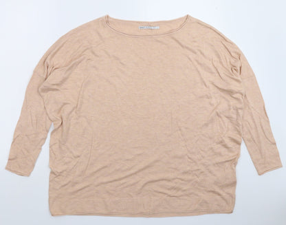 Womens UK Size M Only Beige Pullover Jumper
