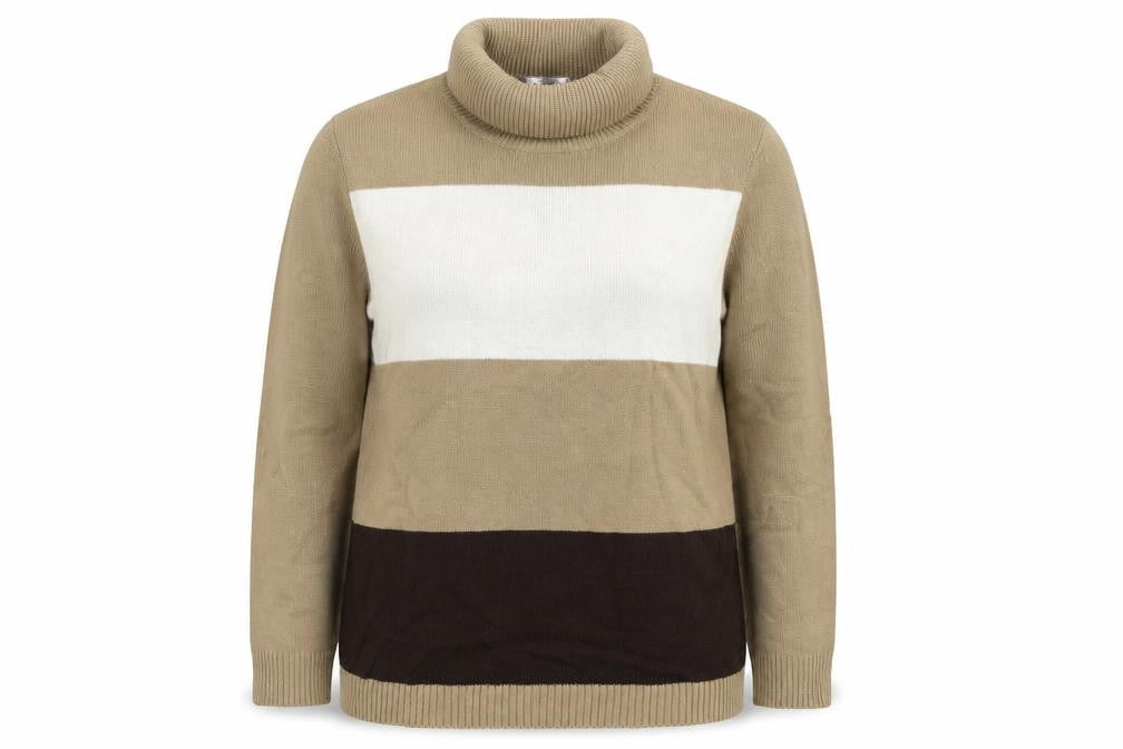 Womens UK Size XL Pure & Natural Multicoloured Pullover Jumper
