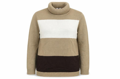 Womens UK Size XL Pure & Natural Multicoloured Pullover Jumper