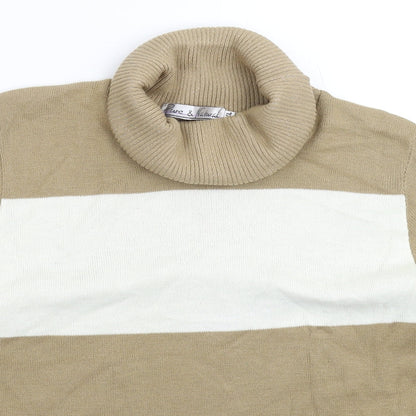 Womens UK Size XL Pure & Natural Multicoloured Pullover Jumper