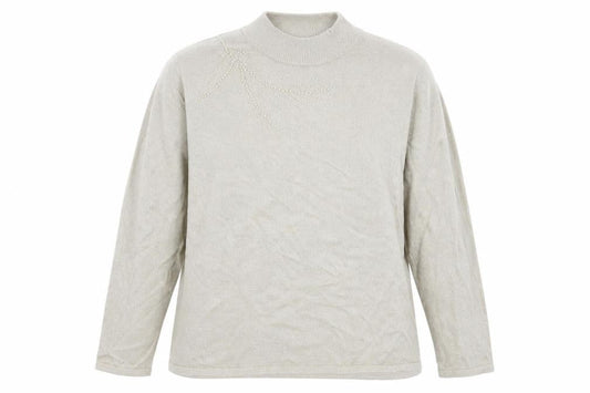 Bonmarché Womens Grey Knit Pullover Jumper Size L
