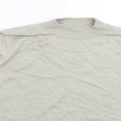 Womens UK Size L BM Grey Pullover Jumper